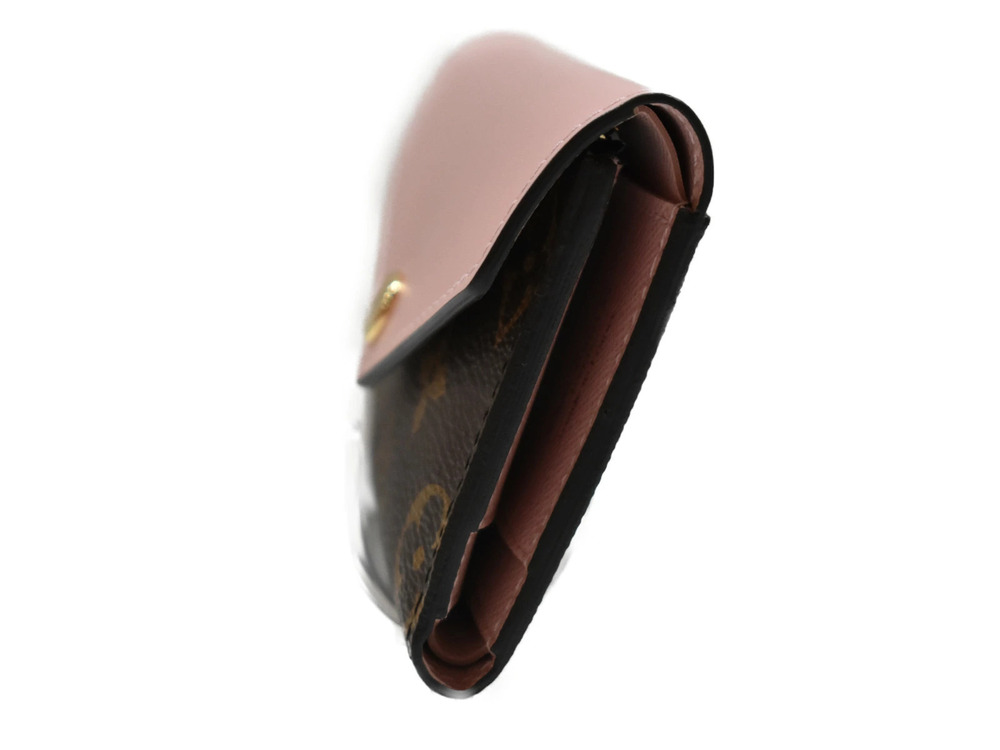 Louis Vuitton Portefeuille Wallet Compact Pink Zo Monogram Pink